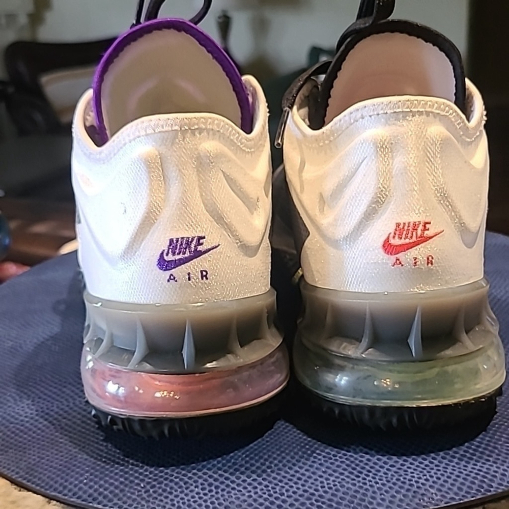 NIKE LeBron XVIII Low "Greedy"airmax sneakers multi color Mens sz 8.(#1199)VGC. - Picture 13 of 13